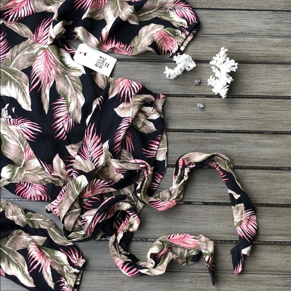 🌴🔆BILLABONG- LOVE WRAPPED COVER UP BLOUSE🔆🌴 - Picture 7 of 13